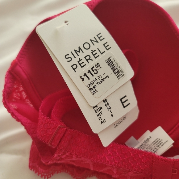 NWT Simone Pérèle Caresse 3D Plunge Bra - Sz 30E INT (US) - Picture 8 of 9